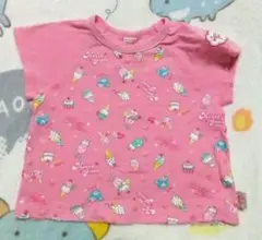 メゾピアノ　みみぽぽ　カフェ　半袖Tシャツ120cm
