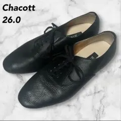 （未使用級）Chacott チャコット　革靴　社交ダンスシューズ　26.0