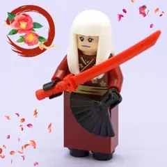 レゴ正規品アレンジ　着物ガールのミニフィグ