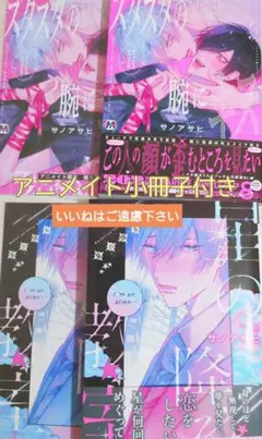 ※各アニメイト小冊子付き　『ズタズタの腕にキス/星の降る教室』　サノアサヒ