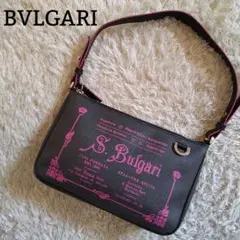 美品✨ ブルガリ ハンドバッグ コレツィオーネ PVC グレー