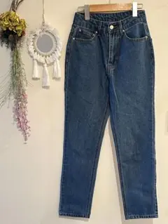 【新品未使用】titivate ハイウエスト デニムパンツ S