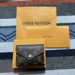 LOUIS VUITTON ポルトフォイユ・ヴィクトリーヌ モノグラム