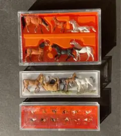 preiser プライザー 馬・鳥セット 10150 HO 1:87 鉄道模型