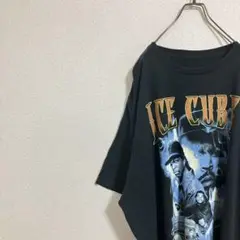 【ヴィンテージ】ICE CUBE アイスキューブ　バンドTシャツ　黒　XXL相当