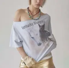Sculptor Kentucky Bluegrass プリント Tシャツ 半袖