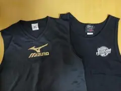 MIZUNO & TIME-R トレーニングシャツ 2枚セット Lサイズ