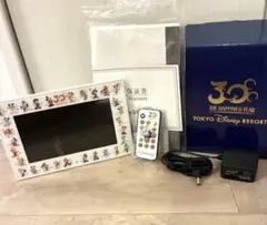 東京ディズニーリゾート　30周年　デジタルフォトフレーム