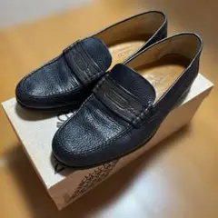 a.testoni Dinamico 黒 ローファー イタリア製