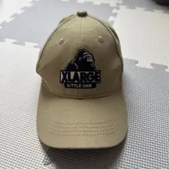 XLARGE LITTLE ONE ベージュキャップ