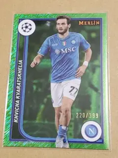 2024 topps MARLIN UEFA 399シリ　クヴァラツヘリア