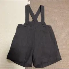 MONBÉBÉ サスペンダー付きショートパンツ S