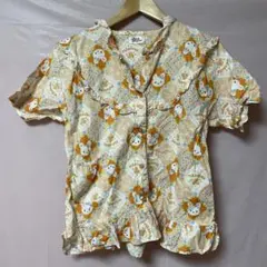Duck player パジャマ 150サイズ オレンジ系