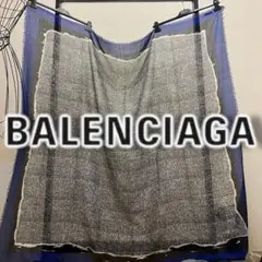 BALENCIAGA 幾何学模様 大判スカーフ