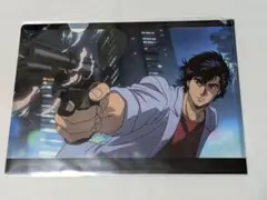 劇場版シティーハンター「新宿プライベート・アイズ」複製原画付クリアファイル獠B