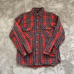 70s BIG YANK 100%コットンネルシャツ