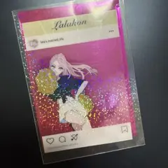 ララの結婚 ためこう作品展　SNS風クリアカード