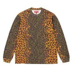 supreme 24fw small box l/s tee Cheetah