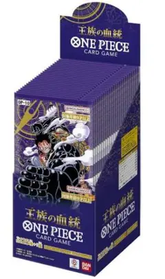王族の血統　3BOX　新品未開封　テープ付き ONE PIECEカードゲーム 王族の血統【OP-10】3BOX - メルカリ