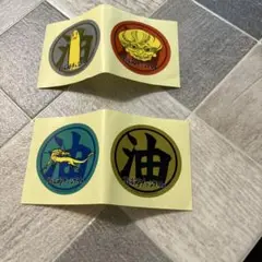 アニメキャラクター シール 4枚セット