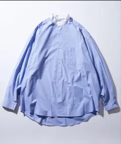 FREAK'S STORE バンドカラー長袖シャツ　Relax Fit