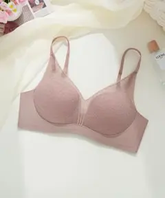 Softcute 小胸 盛れる 谷間メイク ブラジャー ノンワイヤー Lサイズ