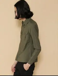 Magine CTN TWILLミリタリーシャツ 新品 46(M)