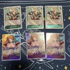 ゾロ　3枚 シャンクス4枚 ルフィ4枚 たしぎ3枚 ウルージパラレル まとめ売り