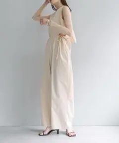 mystic ミスティック 23S バックシャンオールインワン アイボリー