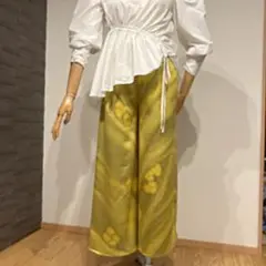正絹パンツ