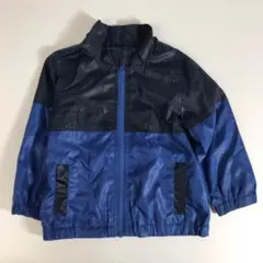 子供服 95㎝ BEBE バズファズ ウィンドブレーカー 青ネイビーF1A260