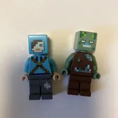 LEGO レゴ マイクラ ドラゴンスレイヤー ゾンビ ミニフィグ