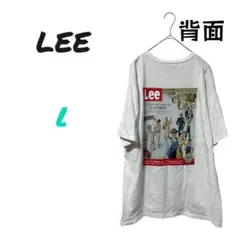 Lee リー　50.60年代　バックプリント Tシャツ L