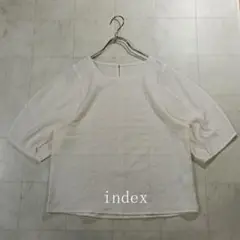 INDEX インデックス トップス ホワイト