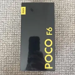 POCO F6 8g 256g 未開封新品 Black