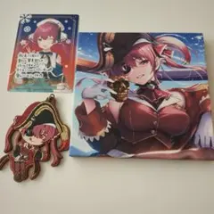 宝鐘マリン 一番くじ キーホルダー キャンバスボード カード
