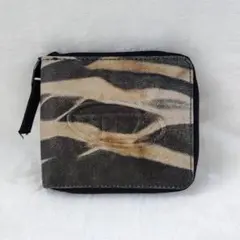 未使用級！入手困難！　DIESEL ディーゼル折り財布　ゼブラ　ミニウォレット☆