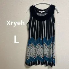 Xryeh ノースリーブチュニック Lサイズ