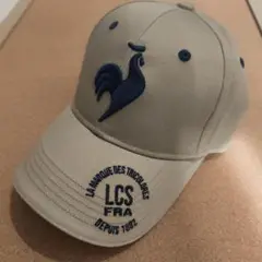 LCS ベージュ キャップ