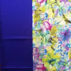 アムンゼンセット　柄(147cm✕50cm)、無地(110cm✕1ｍ)のセット