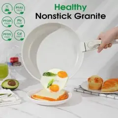 健康的なグラニットノンスティック鍋・フライパンセット