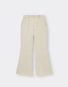 ストレッチフレアパンツ　Mサイズ　ベージュ