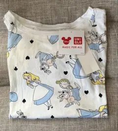ユニクロ UT アリス総柄Tシャツ ディズニー 新品