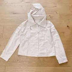 新品 フェルゥ アイボリーベージュ マウンテンパーカー M コート 6450