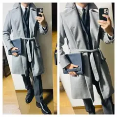 【商品名】hevo ベルデッド コート