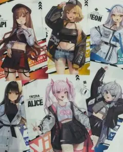 勝利の女神 NIKKE クリアファイル 6枚 セット ファミリーマート