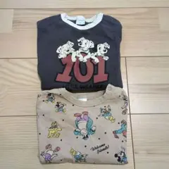 futafuta ディズニー半袖 Tシャツ2枚セット