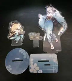 原神 綺良々 郵便局コラボ アクリルスタンド　ミニアクリルスタンドセット売り