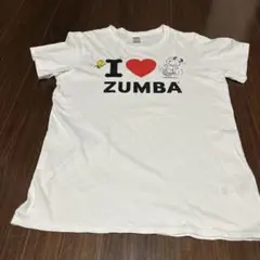 I LOVE ZUMBA スヌーピー Tシャツ　正規品