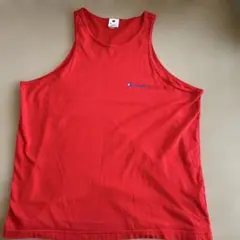 Champion タンクトップ 赤 3L